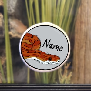 Enclosure Name Plate Ceramic - Corn Snake
