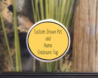 Enclosure Name Plate Ceramic - Custom Drawing