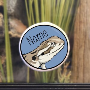 Enclosure Name Plate Ceramic - Rankin Dragon
