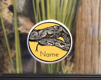 Enclosure Name Plate Ceramic - Dumeril's Boa