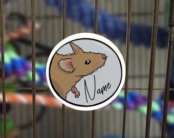 Enclosure Name Plate Ceramic - Mouse V1