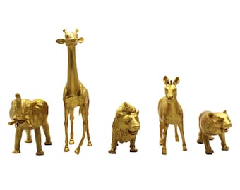 Download Gold Animals Etsy