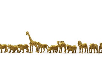 Download Gold Animals Etsy