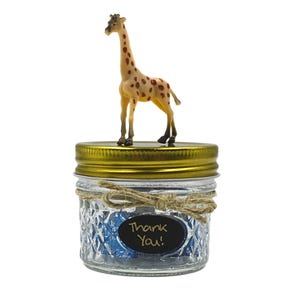 Safari Animal Party Favors (Easy DIY Set of 40), Wild One Party Favor, Safari Baby Shower, Jungle Party Decor, Zoo Theme - Assembly Required