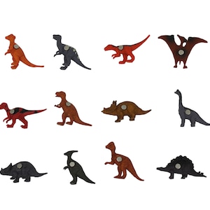 Dinosaurusmagneten, koelkastmagneten, dino-feestartikelen, dinosauruskoelkast of kantoormagneten, cadeau voor dinosaurusliefhebber, kousvuller, Trex