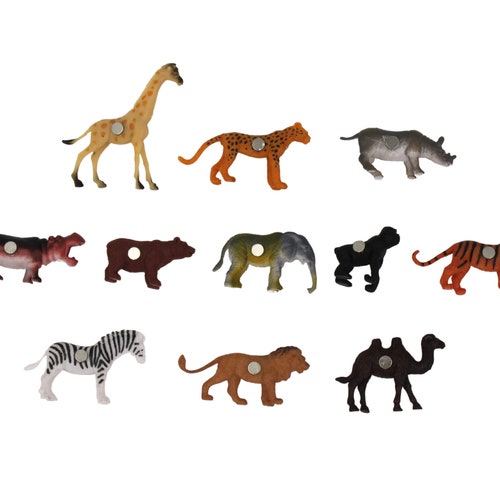 Safari Animal Magnets Fridge or Office Magnets Party Favors - Etsy Safari Animal Magnets Fridge or Office Magnets Party Favors - Etsy