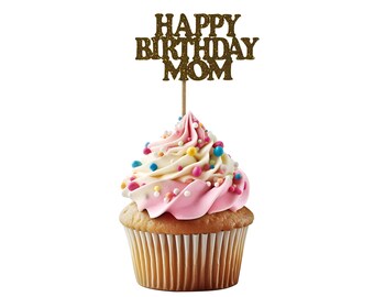 Benutzerdefinierte Cupcake Topper, Designen Sie Ihren eigenen Cupcake Topper, personalisierte Cupcake Topper für jeden Anlass, Geburtstag Cupcakes, benutzerdefinierte Party Dekor
