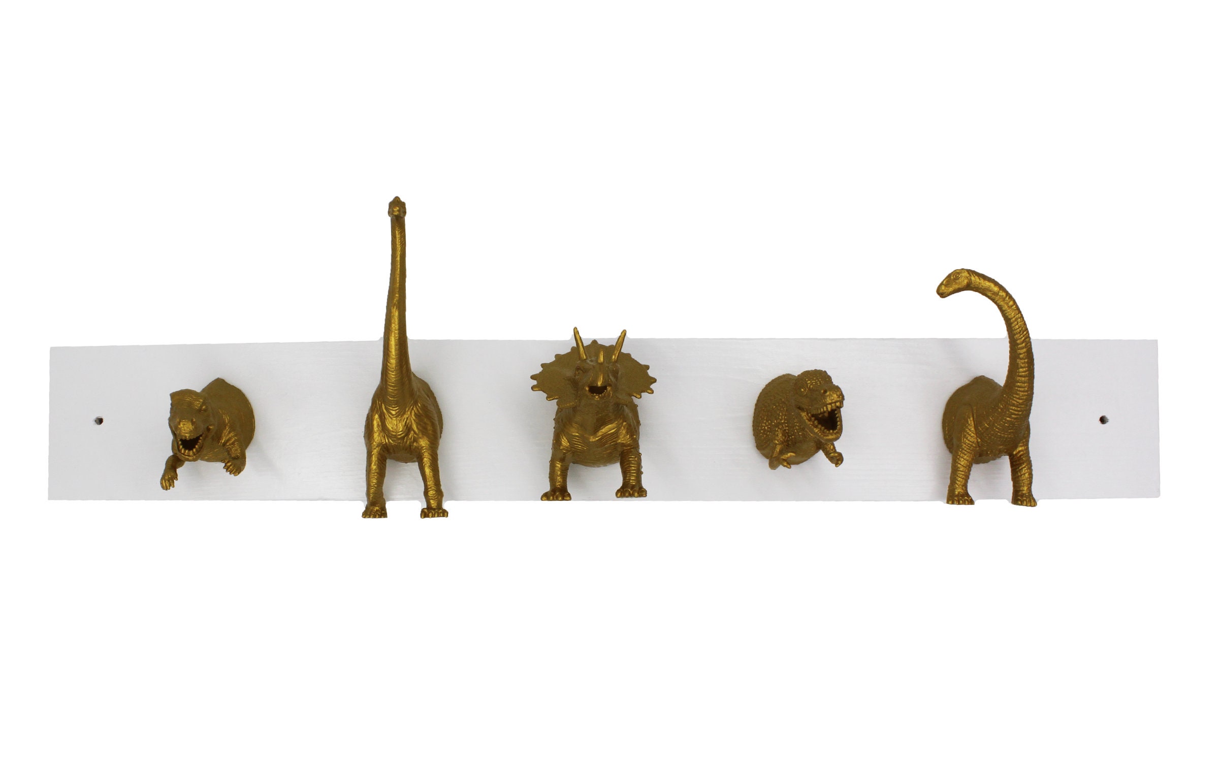 Dinosaur Coat Rack Dino Heads Kids Room Decorative Coat Etsy