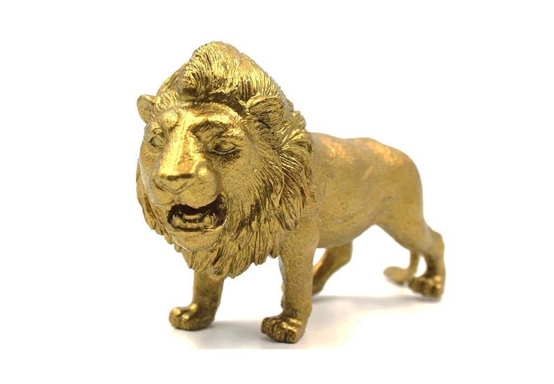 Wild One Birthday Party Glam Baby Shower Gold Safari Animal Centerpiece Set