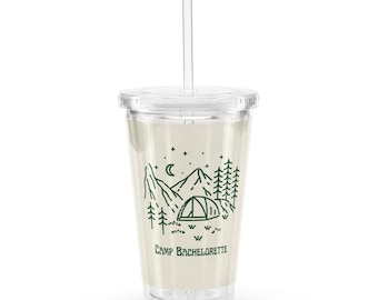 Camp Bachelorette Tumbler with Straw - 16oz, BPA-Free
