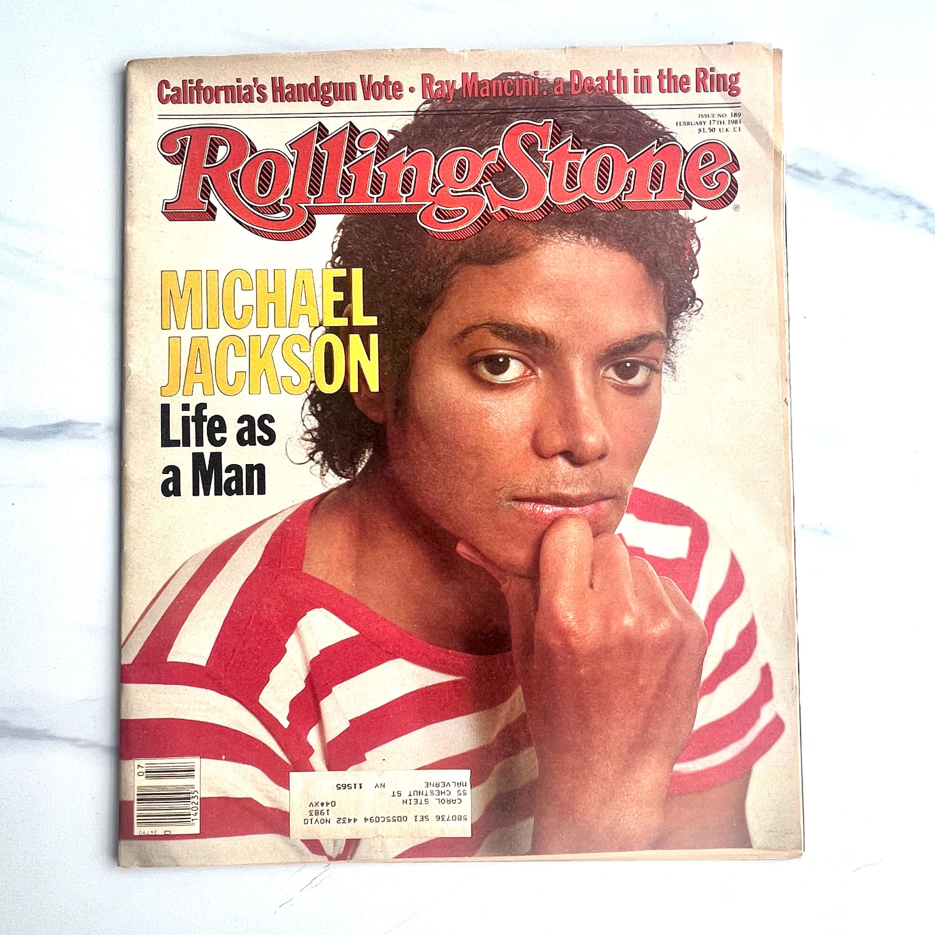 Lot De 3 Magazines Vintage Michael Jackson – 1984 – Figurines PVC Incluses