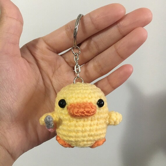 knife duck plush