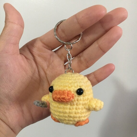 knife duck plush