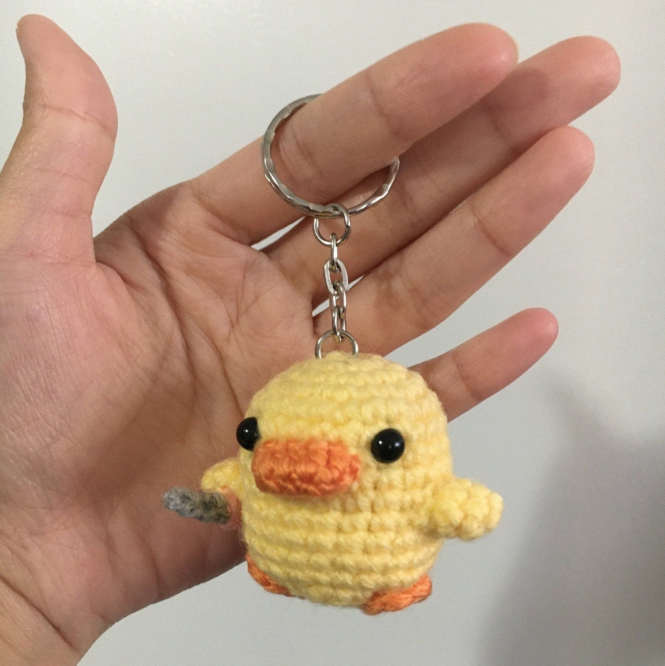 Canard Avec Porte Cles En Peluche Couteau Poussin Avec Du Etsy Canard Avec Porte Cles En Peluche Couteau Poussin Avec Du Etsy