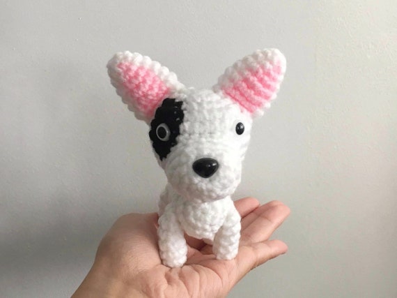 bull terrier stuffed animal