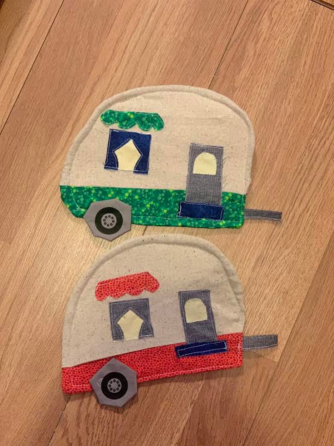 Vintage Camper Decorative Pot Holder Etsy