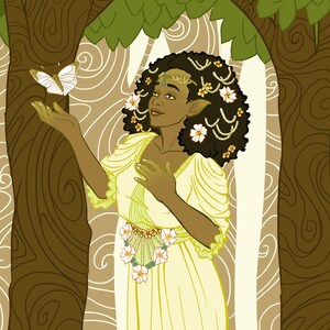 7x10 Fairy Queen Print
