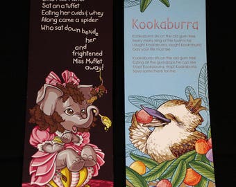 Jumbo Nursery Bookmarks (2 Pack)