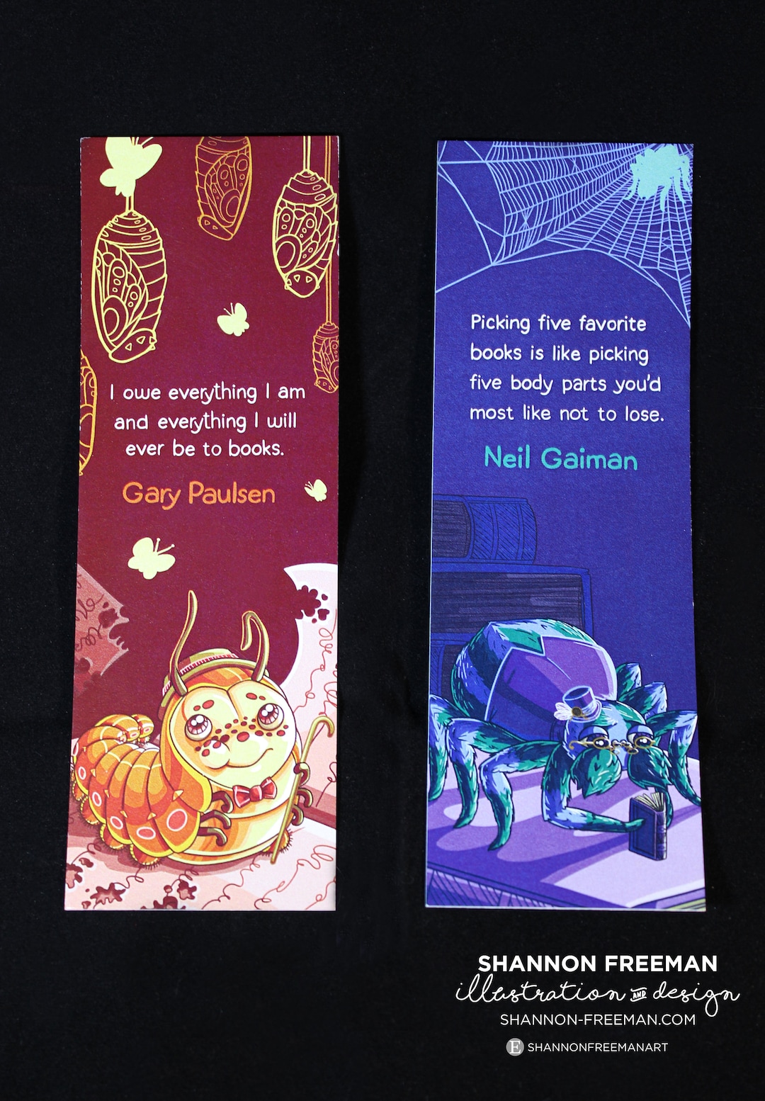 Buck Bookmark Buggy Bookmarks (2 Pack) - Etsy