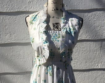 Vintage 1960s-1970s Floral Dress and Bolero