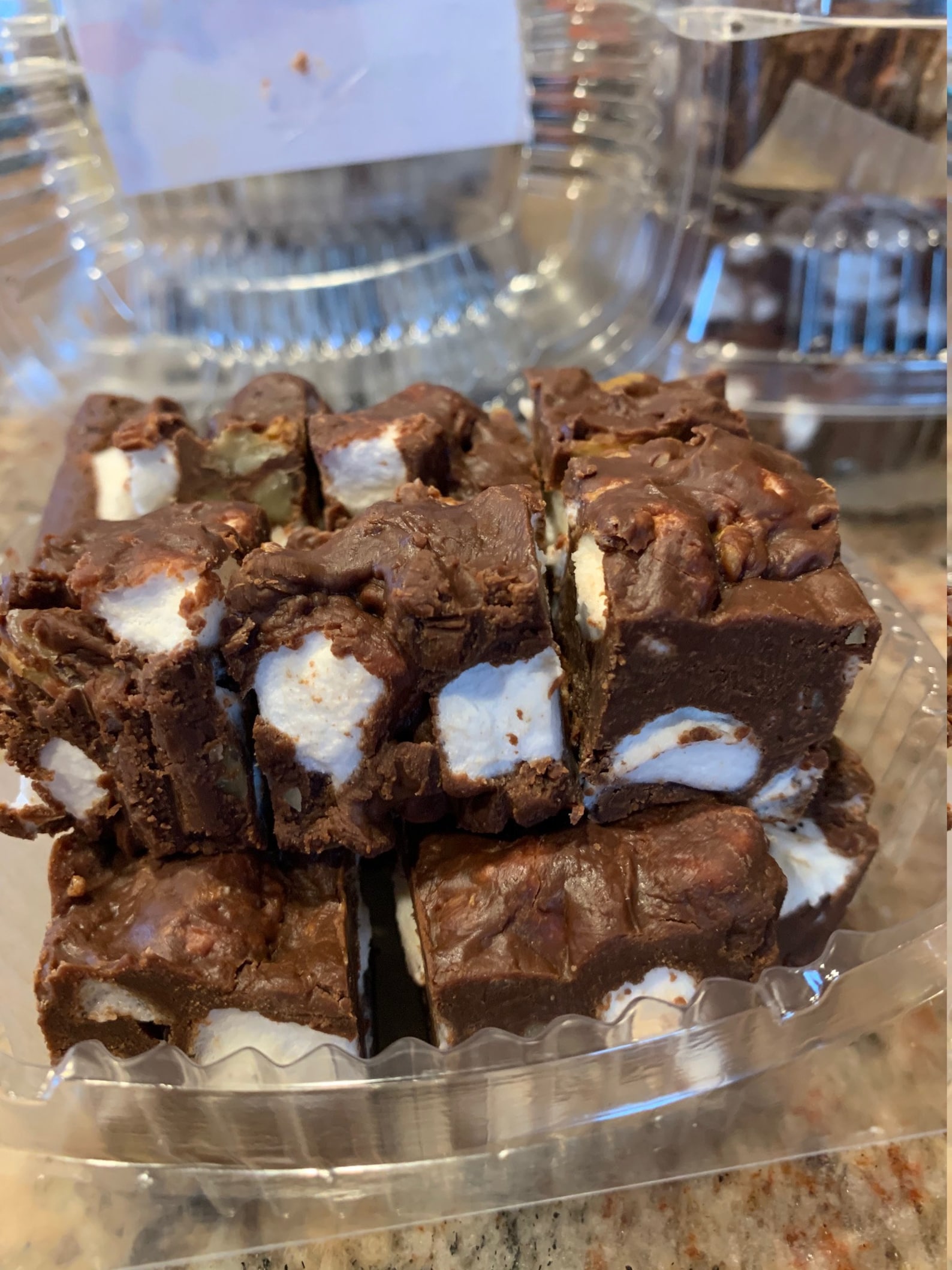 Agnellos Homemade Rocky Road Fudge Nuggets Etsy