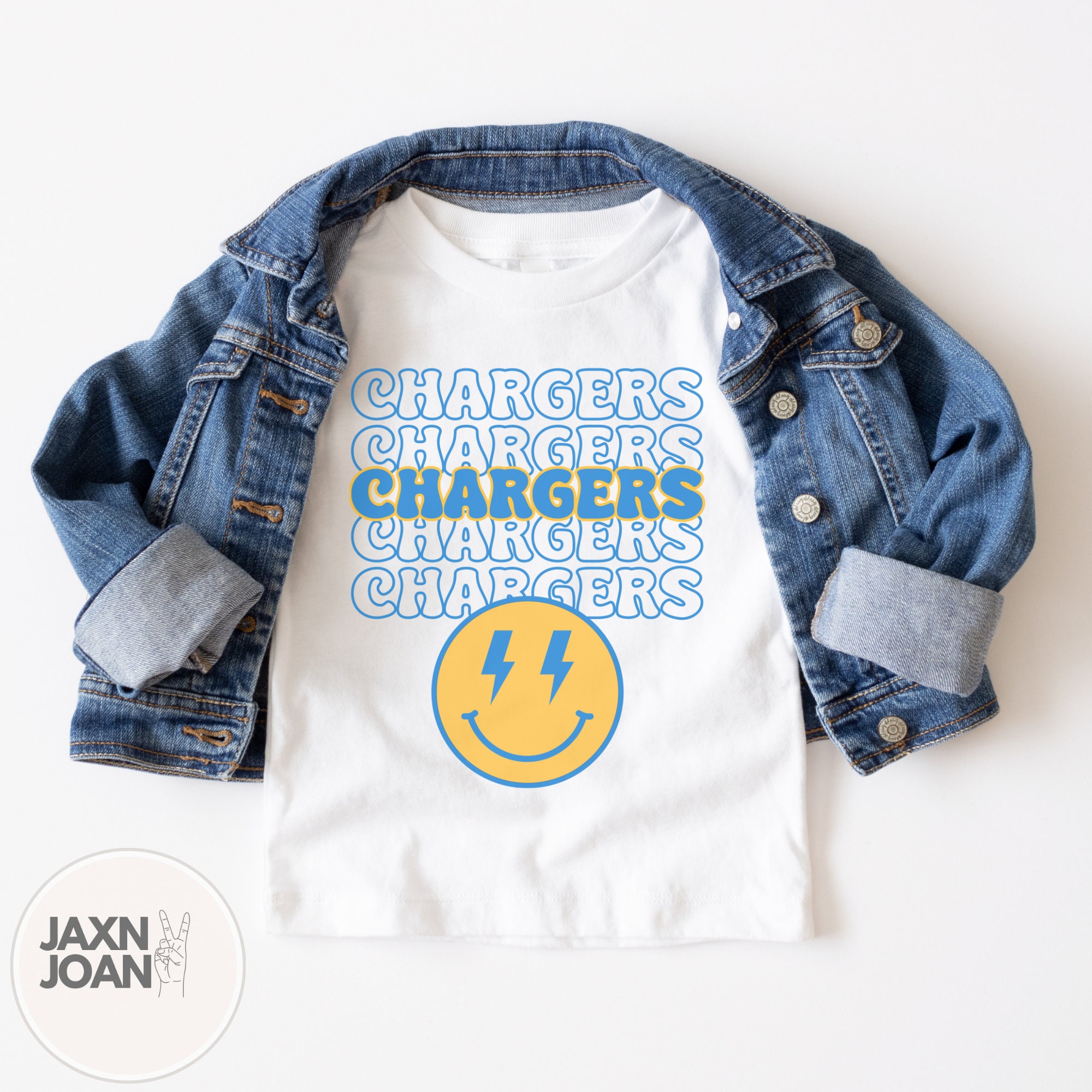 Chargers Toddler Etsy