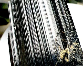 Fine Quality Black Tourmaline Crystal Lot Large Black Tourmaline - Black Tourmaline California Gemstone  - Natural Tourmaline Stone