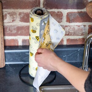 Bee Washable Paper Towels, Paperless Towels, Sustainable Kitchen, Unpaper Towels