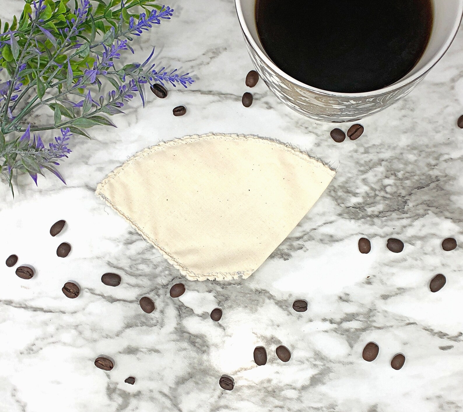 Reusable 2 Coffee Filters Low Waste Coffee Zero Waste Etsy