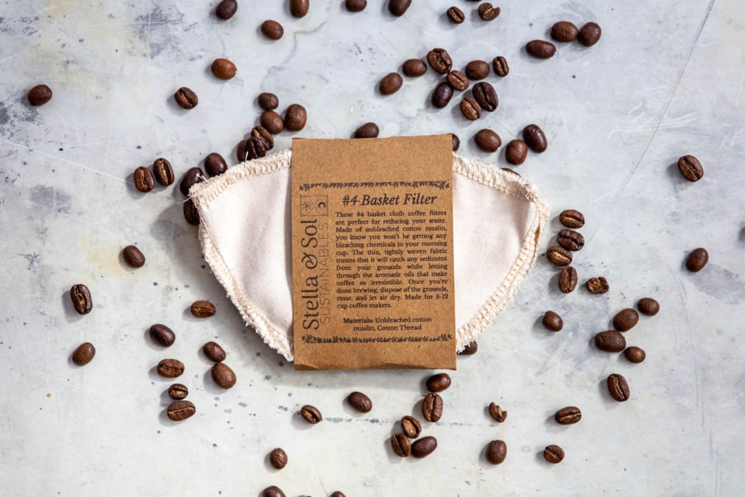 Reusable 4 Coffee Filter Pour Over Coffee Basket Filter Etsy