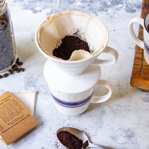 4-6 Cup Cone Coffee Filter, Pour Over Filter, #2 Cone Filter