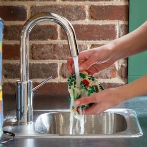 Plant Surprise Prints Paperless Towels, Plant Washable Paper Towels, Unpaper Towels