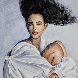 Custom watercolor painting