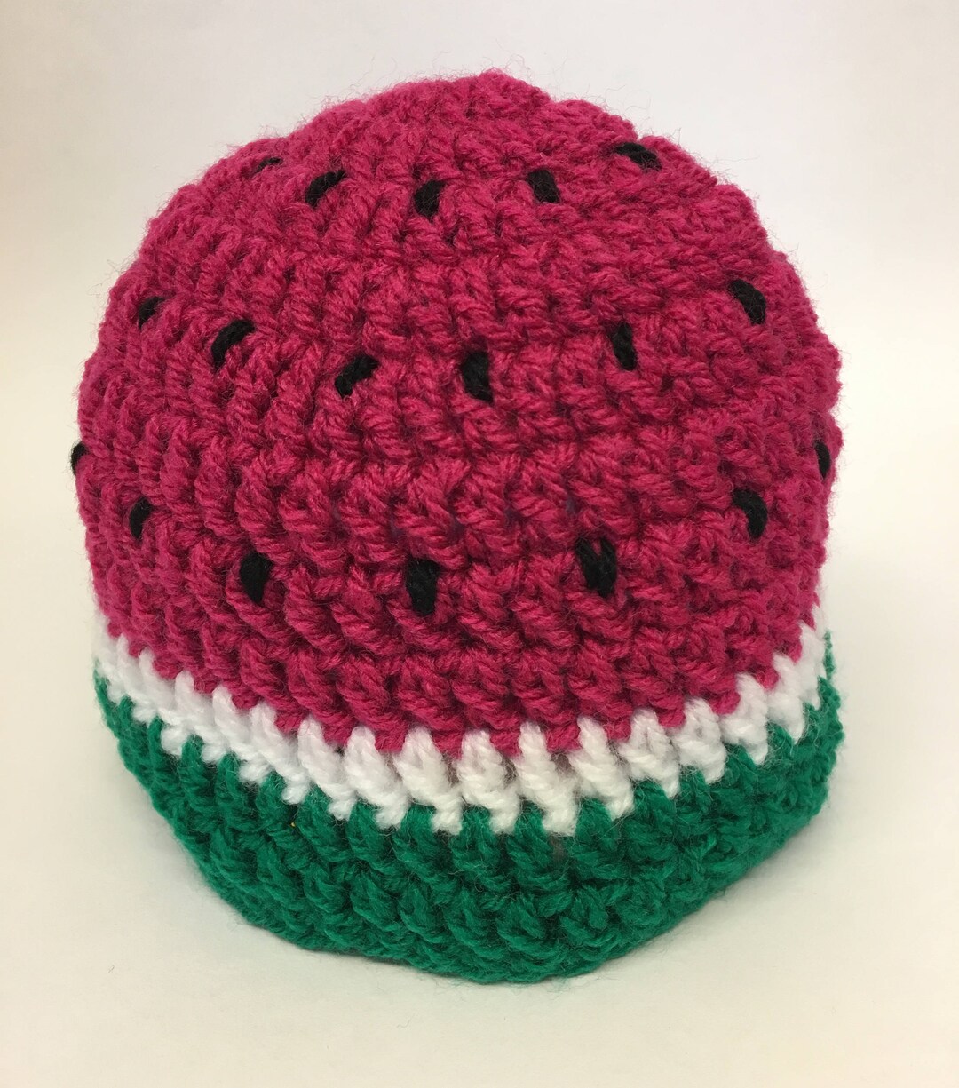 Watermelon Baby Hat, Crochet Baby Beanie, Funky New Baby Gift. Etsy