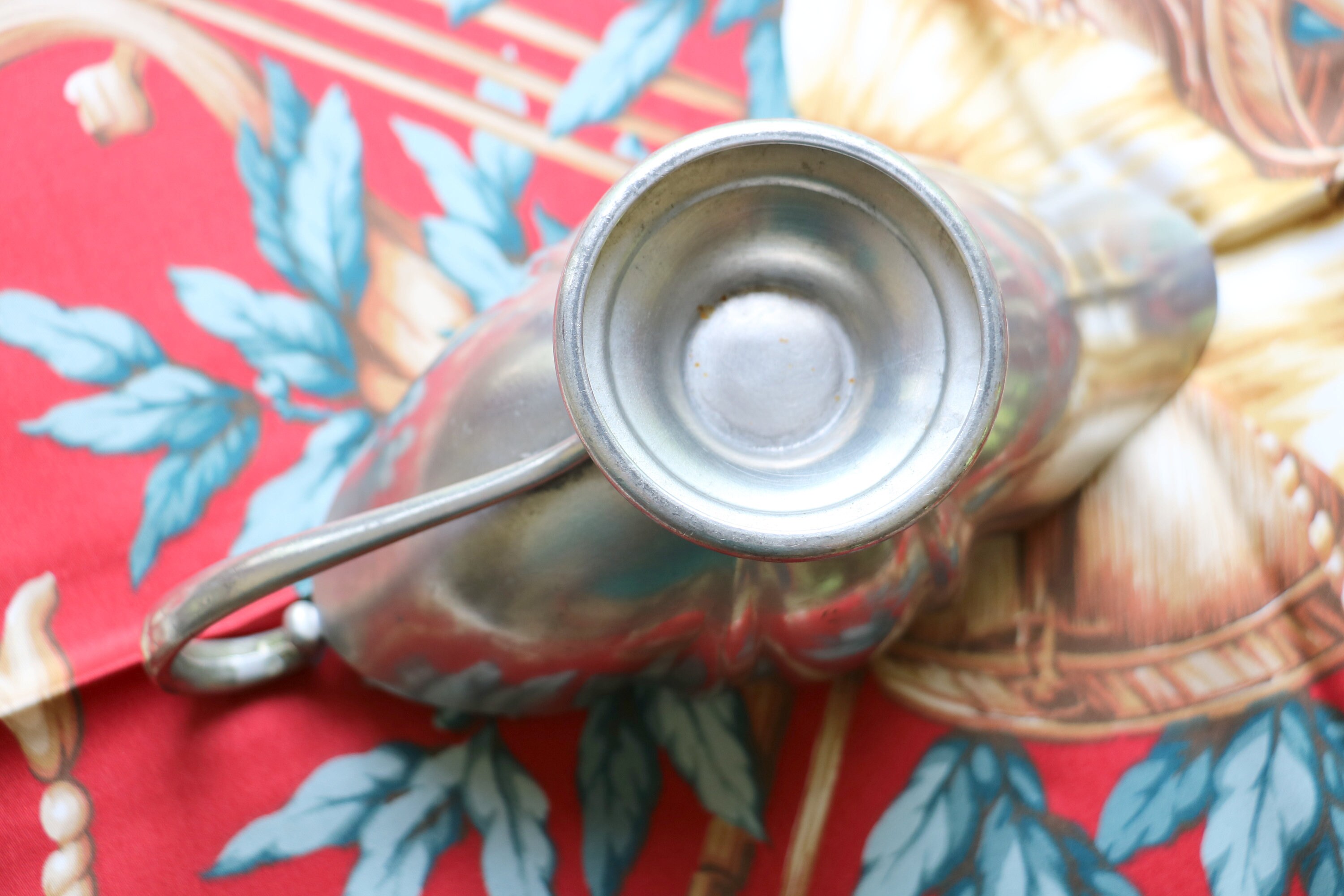 Antique Pewter Gravy Boat Etsy