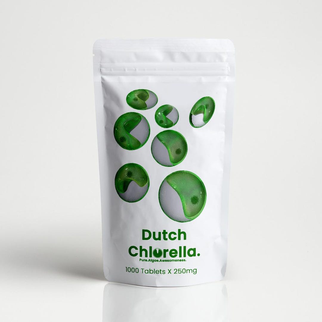 Dutch Chlorella Tablets 1000 X 250mg - the Cleanest Chlorella in the World  - Etsy