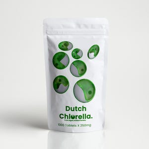 Dutch Chlorella Tablets 1000 x 250mg  - The Cleanest Chlorella in the World