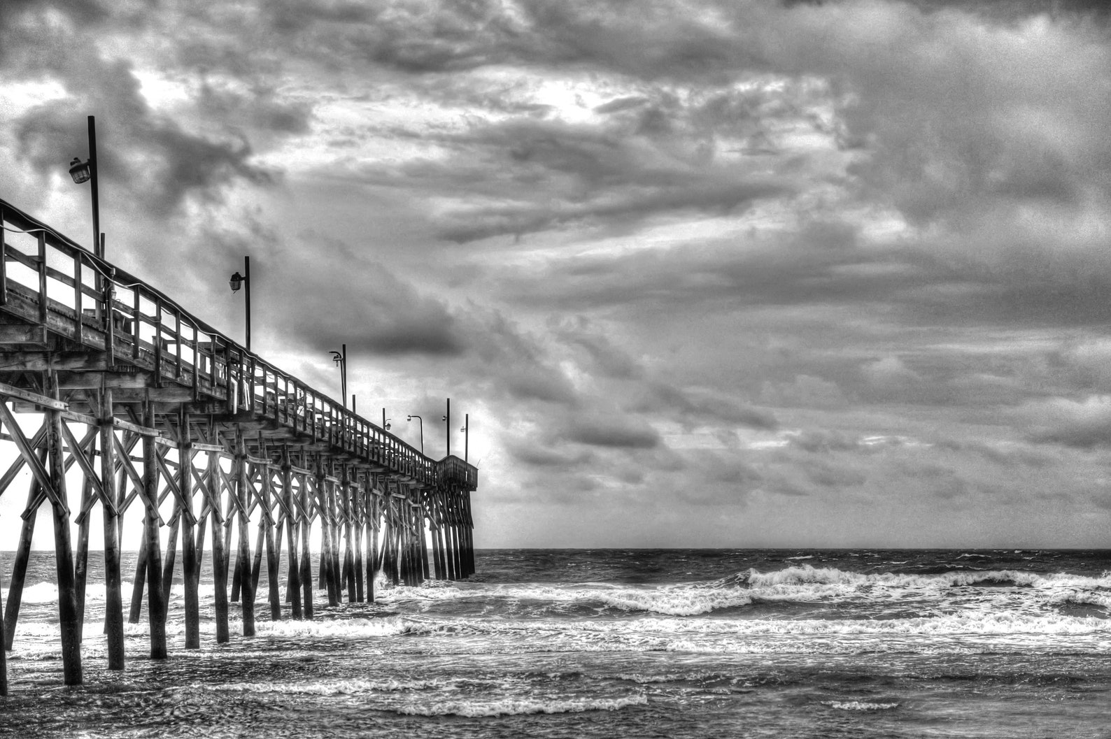 Beach Decor & Beach Print Sunset Beach North Carolina Etsy