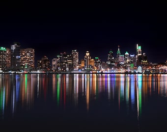 Philadelphia Skyline Photography | City of Philadelphia Wall Art Prints | Wall Art Photography | Cityscape Print