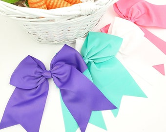 Monogrammed Hair Bow for Girls - 11 Colors