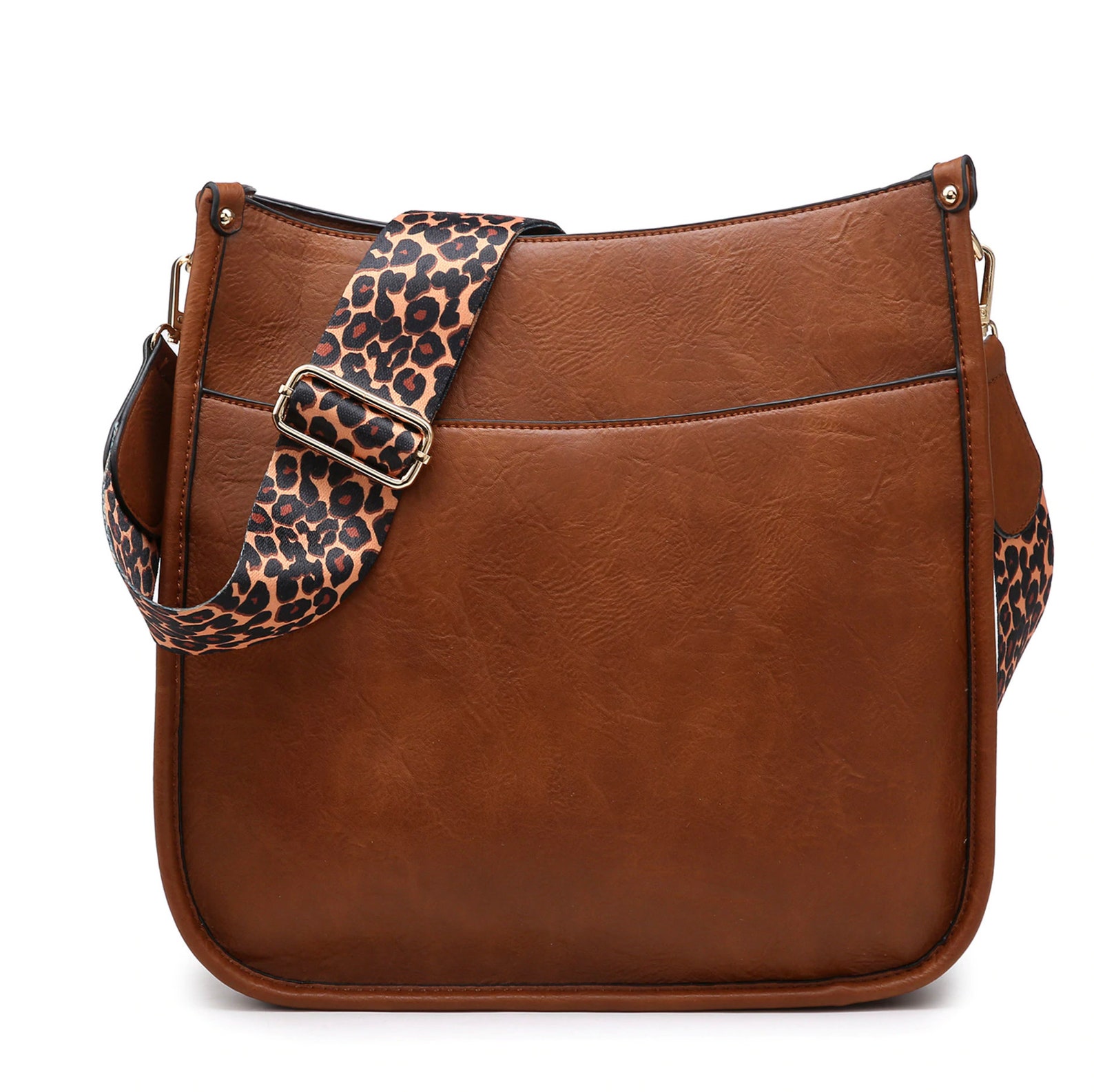 Vegan Leather Crossbody Purse With Guitar Strap 2 Colors Etsy