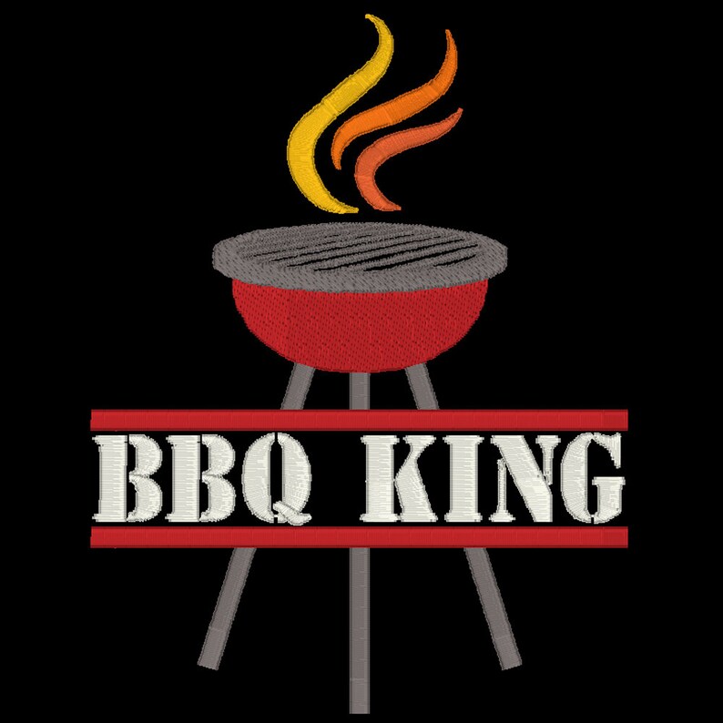 Fathers Day Grill Master Grilling Apron BBQ Gift for Dad Mens Apron King of the Grill Black Apron with Embroidery Big Green Egg Apron