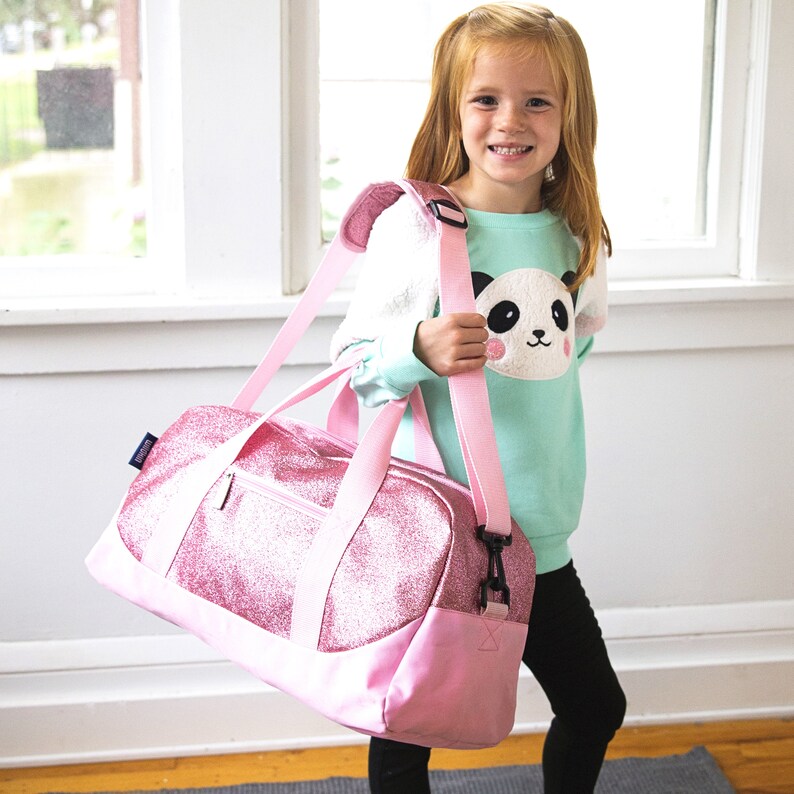 Monogrammed Duffle Bags for Kids Personalized Childrens - Etsy