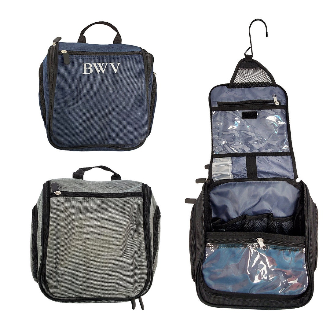 Men's Hanging Travel Case Monogrammed Dopp Kit Father's Day Gift Gift