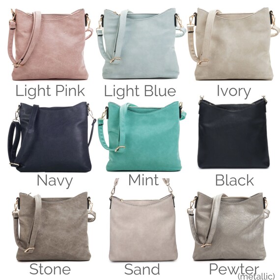 compartment cross body bag