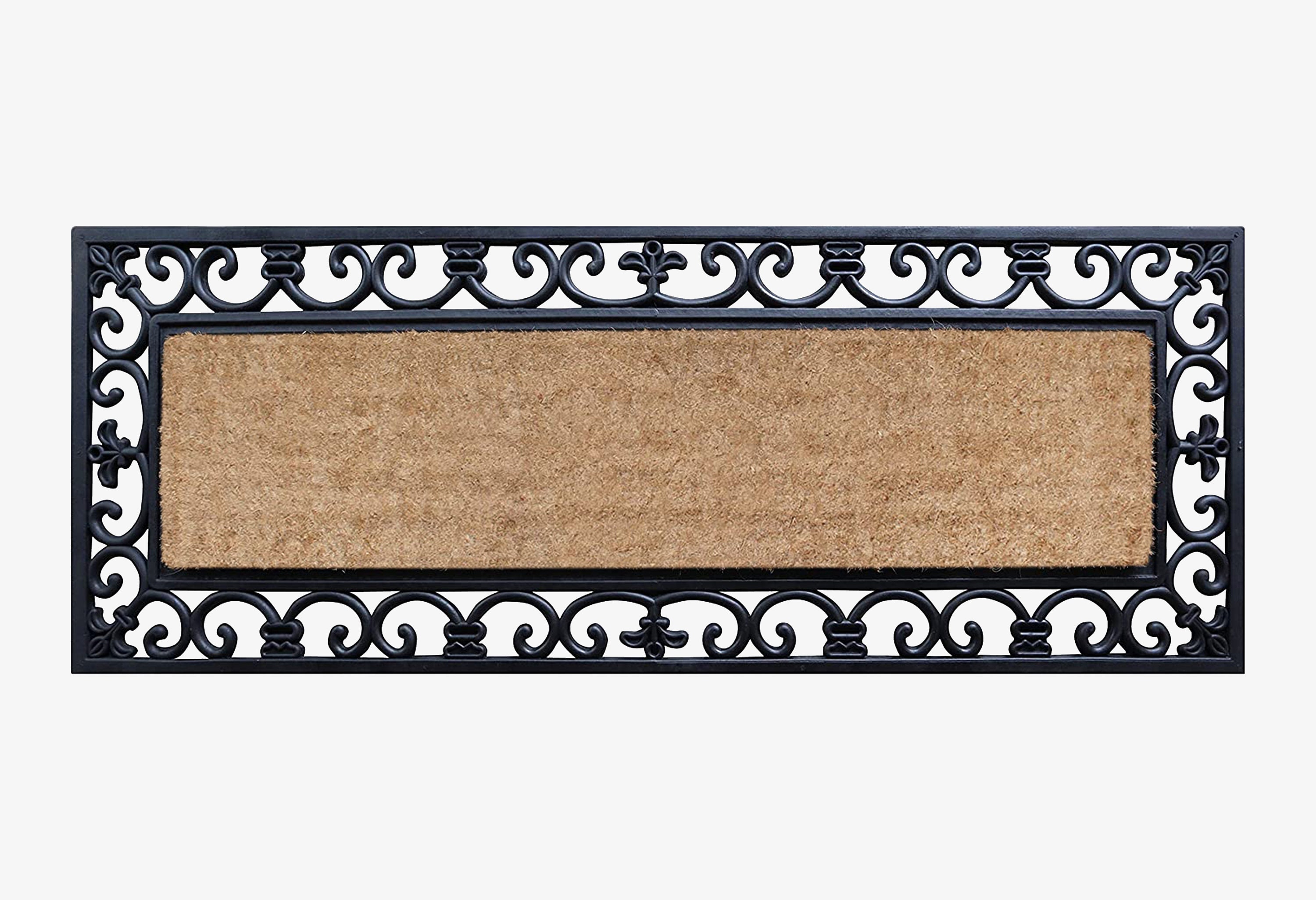 A1hc Natural Coir & Rubber Door Mat, Thick Durable Doormats for, Heavy Duty Large Size Doormat, Outdoor Mat, Long Lasting, Front Door Entry Doormat