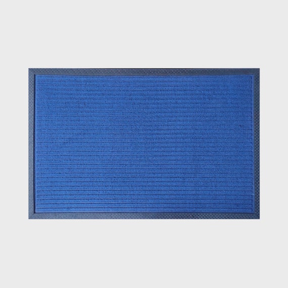 A1HC Durable and Versatile Polypropylene Rubber Door Mat All Weather Inside  Outside Door Mat, Entrance Doormat, 16 X 24, Stripe 