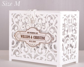 card box for wedding with lock wedding post box wedding modern card box for wedding