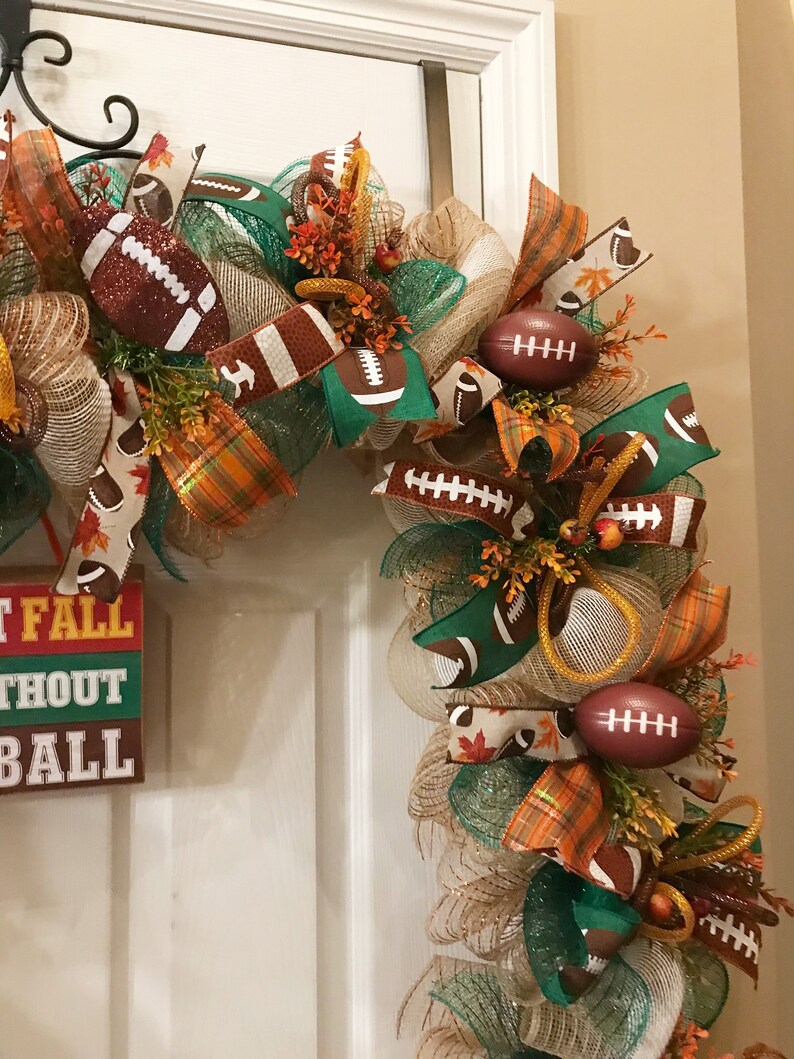 Football Garland Fall Garland Sports Garland Etsy