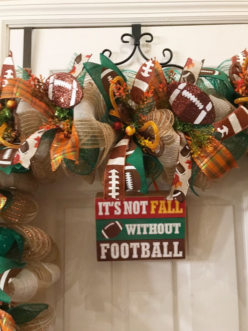 Football Garland Fall Garland Sports Garland Etsy